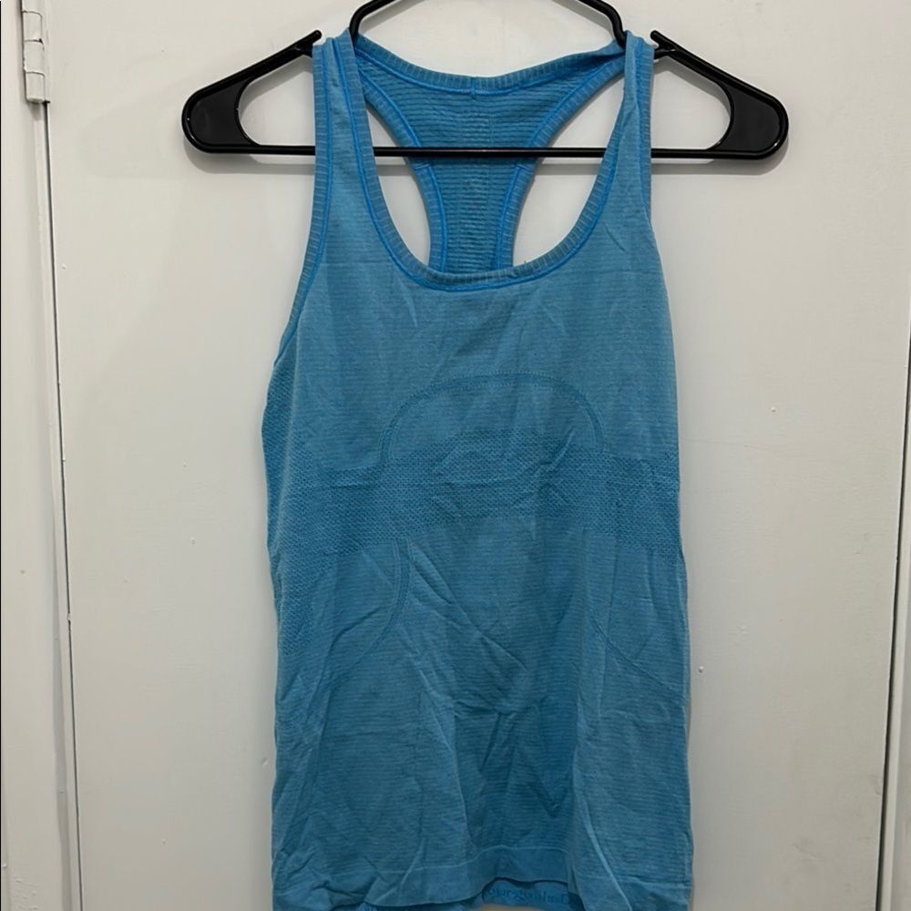 Lululemon Women's Blue Tank Top